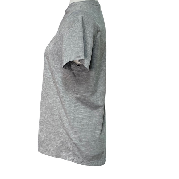 ATHLETA | sz S Women's Gray Born To Rise Graphic Short Sleeve Tee # 417790 - Picture 6 of 8